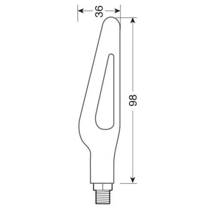 Indicatoare LED GLORY-SQ 90474