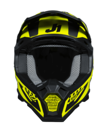 Mотокрос каска Just1 J-22 F Falcon Titanium/Black/Fluo Yellow