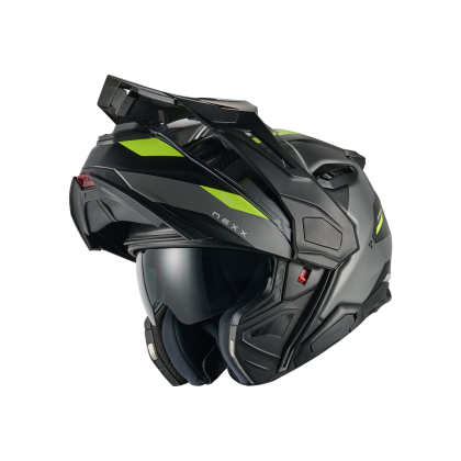 Κράνος περιπέτειας NEXX X.LIFECOUNTRY TERRA GREY/NEON