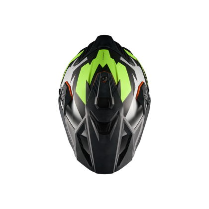 Cască de aventură NEXX Y.TRAVL PRIMAL NEON BLACK MATT