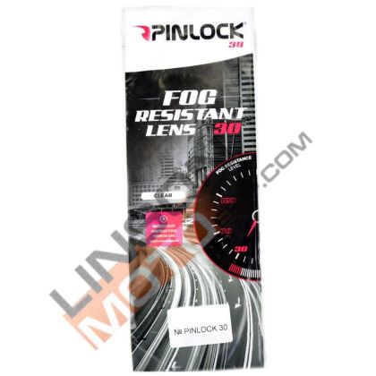 Lentilă anti-aburire PINLOCK 30 CLEAR