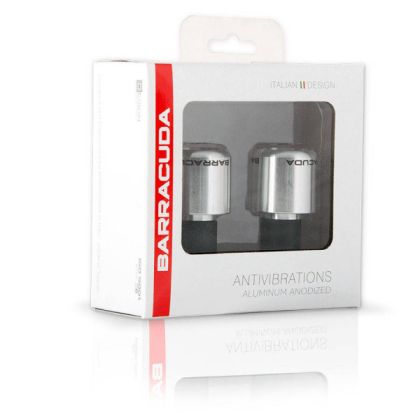 Balancer BARRACUDA BAR ENDS SILVER 17mm