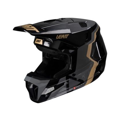Παιδικό κράνος motocross LEATT Kit Moto 3.5-Μαύρο V25
