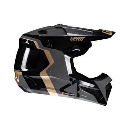 Παιδικό κράνος motocross LEATT Kit Moto 3.5-Μαύρο V25