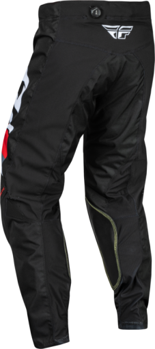 Pantaloni de motocross FLY RACING Kinetic Prix pentru copii-roșu/gri/alb