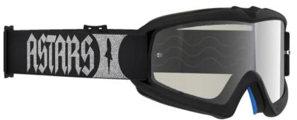 Children's motocross goggles ALPINESTARS VISION ATROX BLK SILV MIR MIRROR-SILV