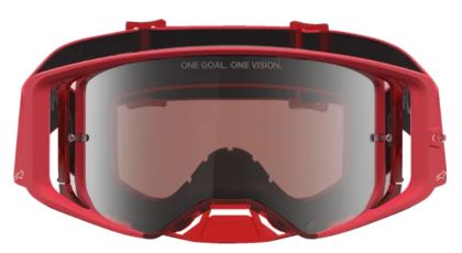 ALPINESTARS VISION VESTA RD/CHR MIRR-SLVR Children's Motocross Goggles