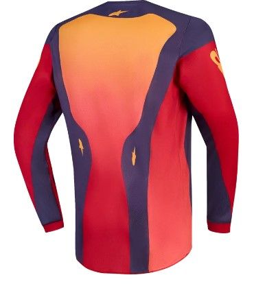 Παιδική φανέλα Motocross Alpinestars FLUID HUNT RED/CORAL