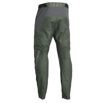 Enduro breeches THOR TERRAIN ARMY/CHARCOAL IN THE BOOT 23'