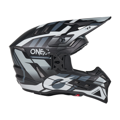 Κράνος Enduro O'NEAL EX-SRS DUST ΜΑΥΡΟ/ΓΚΡΙ