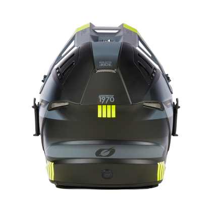 Κράνος Enduro O'NEAL EX-SRS HITCH BLACK/GRAY/NEON YELLOW V.24