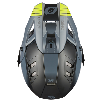 Κράνος Enduro O'NEAL EX-SRS HITCH BLACK/GRAY/NEON YELLOW V.24