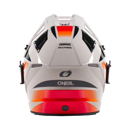 Κράνος Enduro O'NEAL EX-SRS MAGMA ΓΚΡΙ/ΠΟΡΤΟΚΑΛΙ V.27