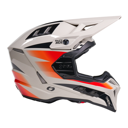 Κράνος Enduro O'NEAL EX-SRS MAGMA ΓΚΡΙ/ΠΟΡΤΟΚΑΛΙ V.27