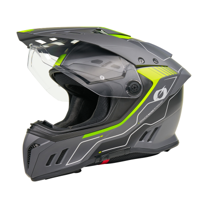 Κράνος Enduro O'NEAL SIERRA RS ECHO ΜΑΥΡΟ/ΝΕΟΝ ΚΙΤΡΙΝΟ V.26