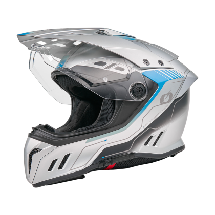 Κράνος Enduro O'NEAL SIERRA RS ECHO ΓΚΡΙ/ΜΠΛΕ V.26