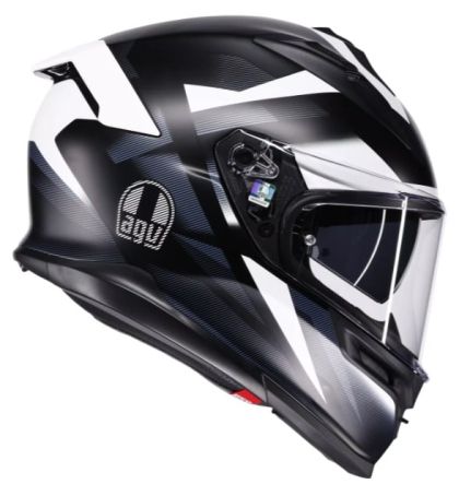 Cască AGV K7 MPLK GLIMPSE NEGRU MAT/ALB