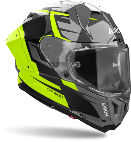 КАСКА AIROH GP 800 Master Yellow Gloss