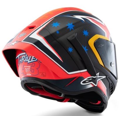 Каска ALPINESTARS Supertech R10 Miller Replica -24