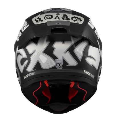 Helmet AXXIS FENIX ANGRY FACE B2 MATT