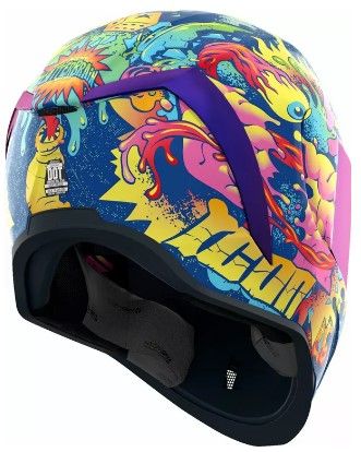 ICON Airform™ Scatterbrain MIPS® Purple/Multi Helmet