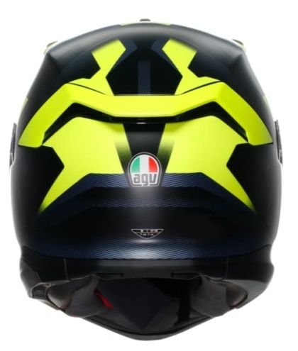 Cască K7 MPLK GLIMPSE NEGRU MAT/GALBEN FLUO