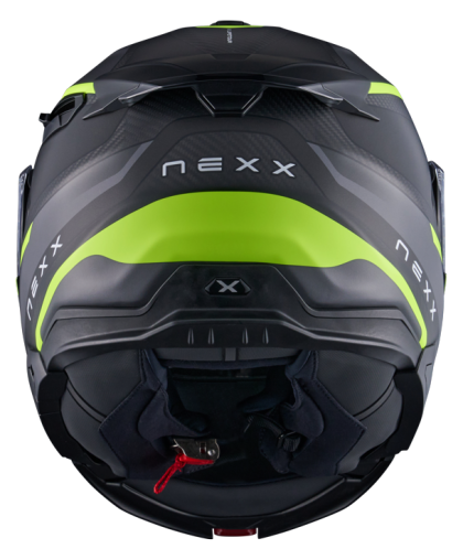 Casca NEXX X.LIFETOUR FLIP UP PRO MILE NEON GREY
