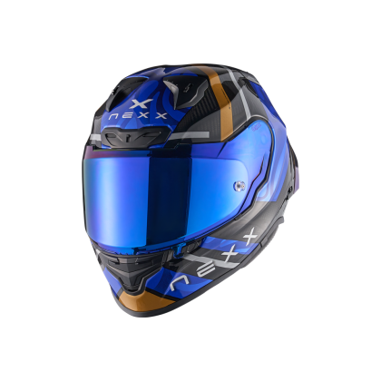 Cască NEXX X.R3R SWIRL DEEP BLUE