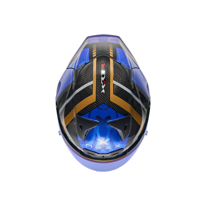 Cască NEXX X.R3R SWIRL DEEP BLUE