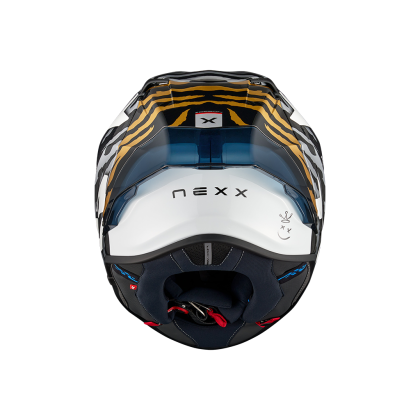 Helmet NEXX X.R3R ZIGER GRAY/GOLD
