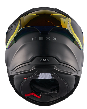 Каска NEXX Y.100R SUBSONIC BLACK RED MATT