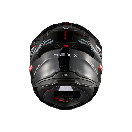 Cască NEXX Y100R FADE NEGRU ROȘU