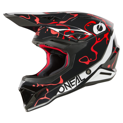 Helmet O'NEAL 1SERIES SPLASH BLACK/RED