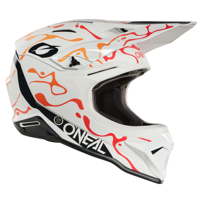 Helmet O'NEAL 1SERIES SPLASH WHITE/ORANGE