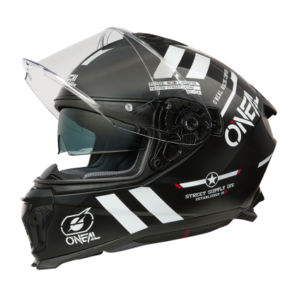 Helmet O'NEAL CHALLENGER WARHAWK BLACK/WHITE/RED V.25