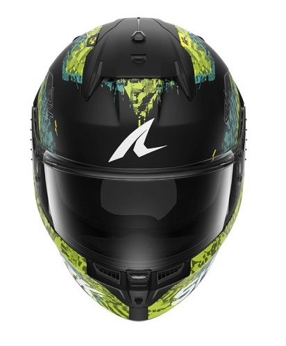Каска SHARK D-SKWAL 3 SPEED-VIB BLACK/BLUE/YELLOW