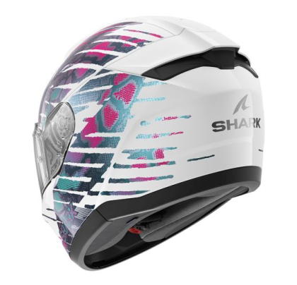 Каска SHARK RIDILL 2 REPTAIA BLUE/PURPLE/WHITE