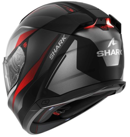 Каска SHARK SKWAL i3  MEKARIUM MAT BLACK/GREY/RED