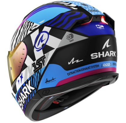 Каска SHARK SKWAL i3  SPEED-FANCY BLACK/BLUE/PURPLE
