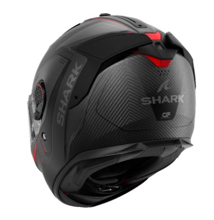 Каска SHARK SPARTAN GT PRO CARBON MEKARIUM МАТ BLACK/GREY/RED