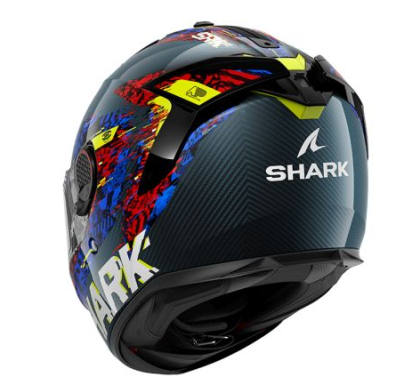 Каска SHARK SPARTAN GT PRO CARBON SPEED-VIB BLACK/BLUE/RED