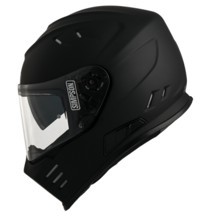Каска SIMPSON Venom 06 Solid Matt Black