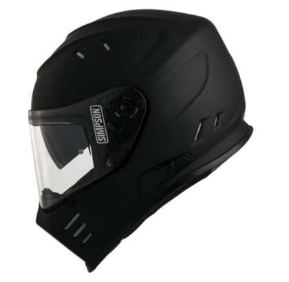 Каска SIMPSON Venom 06 Solid Matt Black