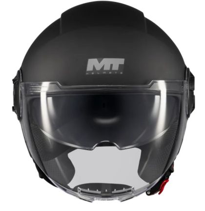 SCOOTER HELMET MT VIALE SV S PURE A1 BLACK MATT