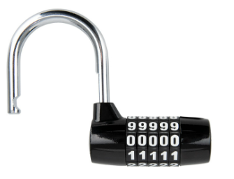 OXFORD padlock with 5 digits