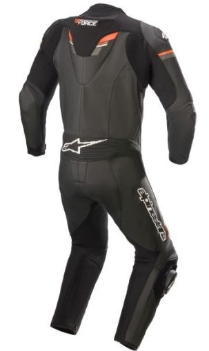 Кожен мото екип ALPINESTARS GP FORCE CHASER V2 1PC BLACK/FLUO RED