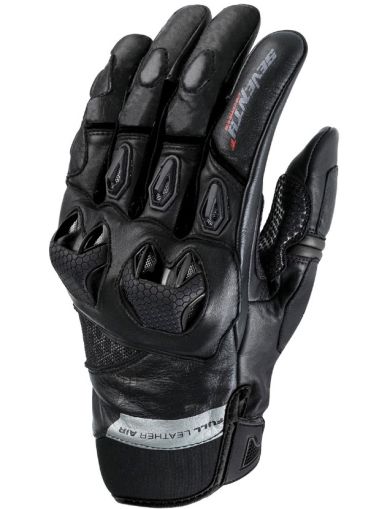 Mănuși din piele 70 DE GRADE WINTER NAKED BLACK