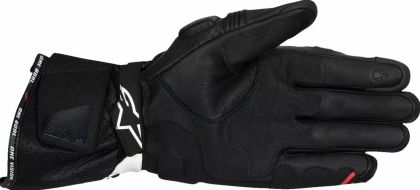 ALPINESTARS SP-3 LEATHER GLOVES BLK/WHT/RD FLUO