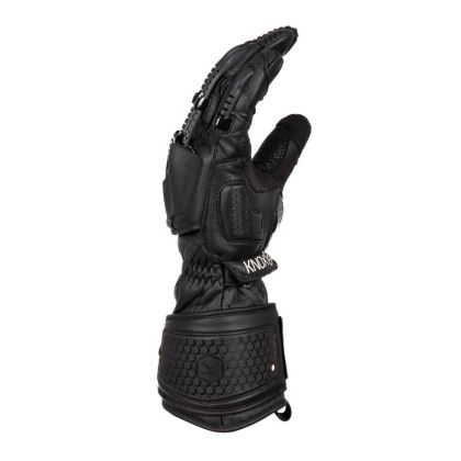 Mănuși din piele KNOX Handroid All Black Mk5