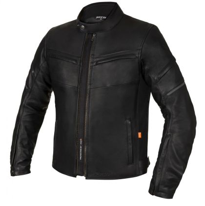 Geaca Moto Piele SECA DARKSIDE TFL BLACK